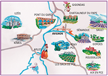 Carte de Provence