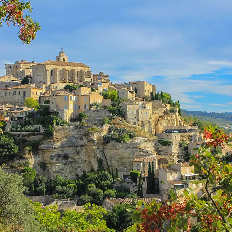 one highlight of provence gordes perched village large image