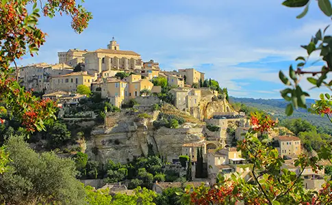 one highlight of provence gordes perched village